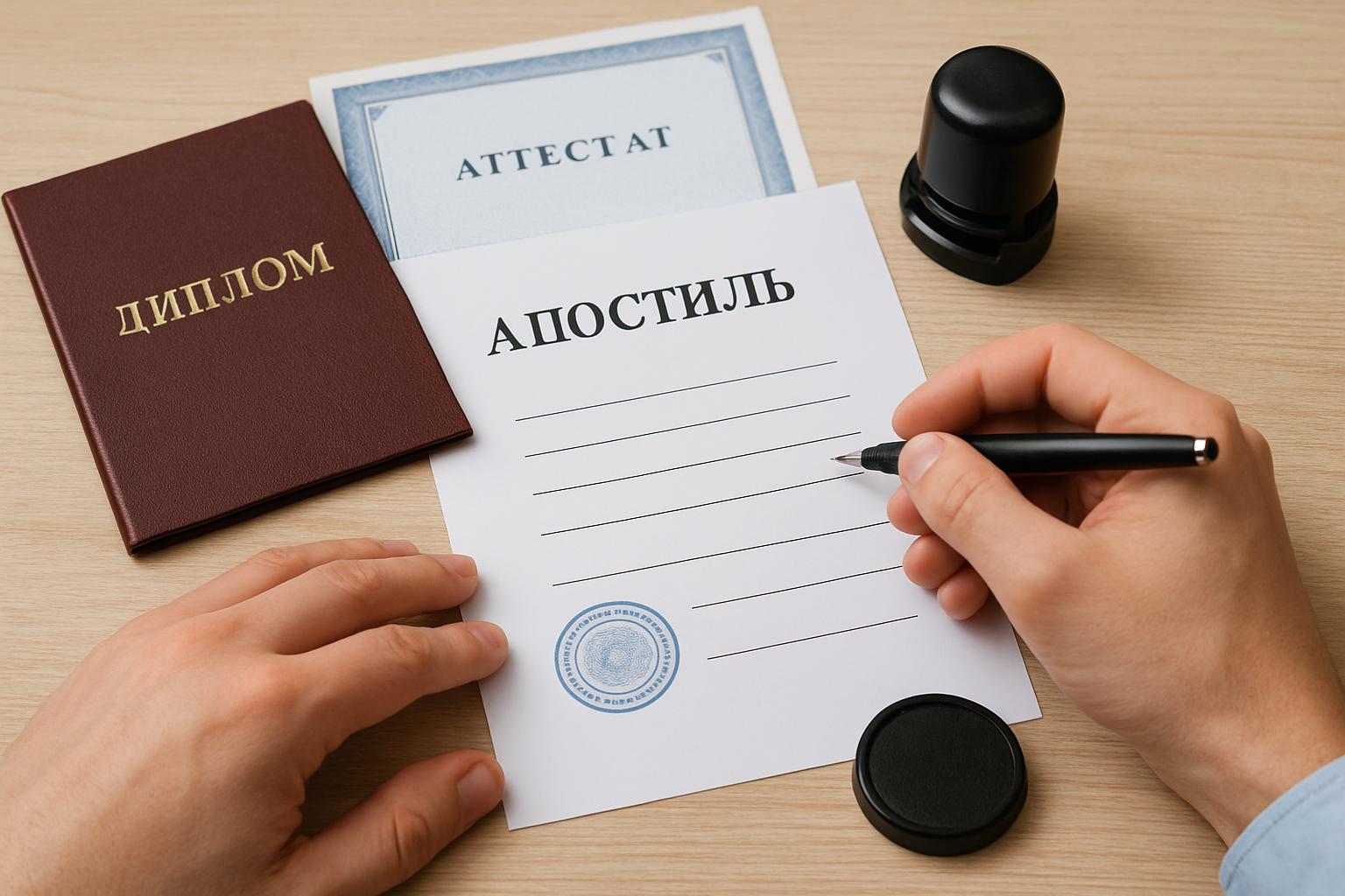 Апостиль на аттестат и диплом: пошаговый порядок оформления. Кому и какие образовательные документы апостилируют чаще всего Апостиль на аттестат и диплом: пошаговый порядок оформления. Кому и какие образовательные документы апостилируют чаще всего