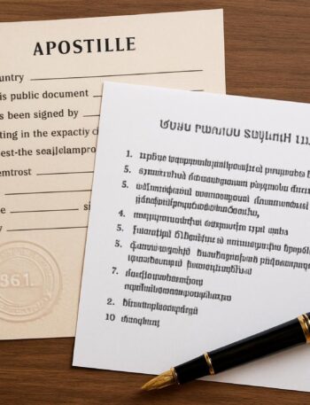 Апостиль и письменный перевод на армянский язык: как без ошибок оформить справку о смене имени или фамилии — пошаговое руководство