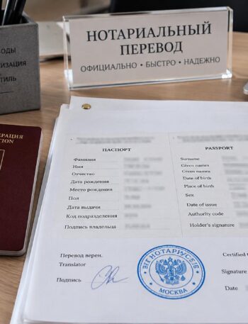 Паспорт для границы: как оформить нотариальный перевод без лишних поездок и переплат