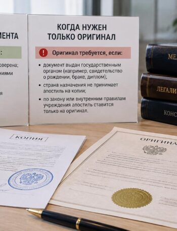 Апостиль на копию: что можно, а что нет, и почему некоторые документы принимают только в оригинале